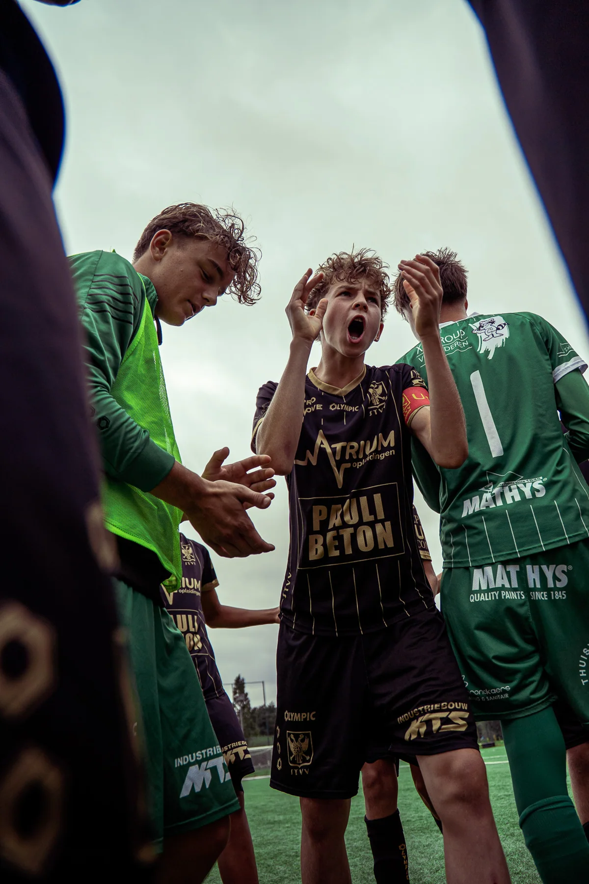 Voices of the game — football sports photography by AIV Media
