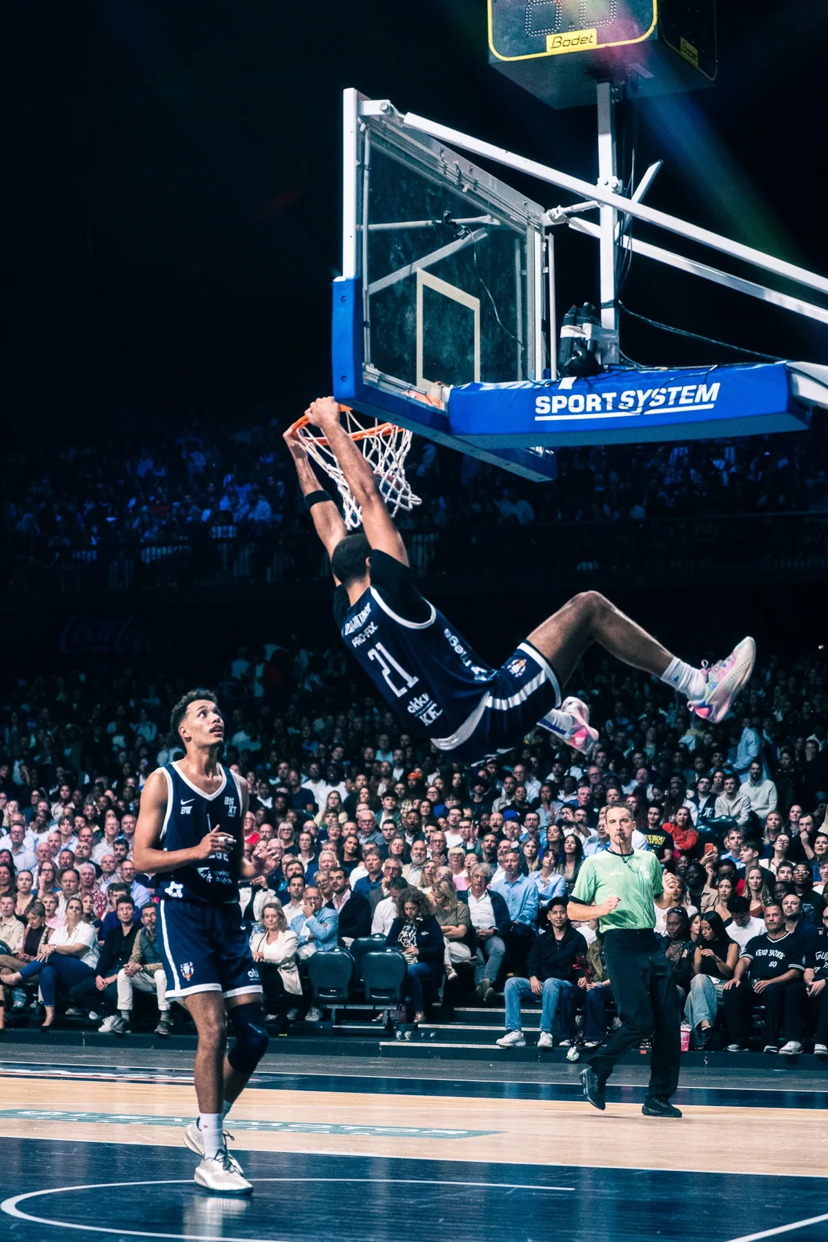 Above the rim — basketball sports photography by AIV Media