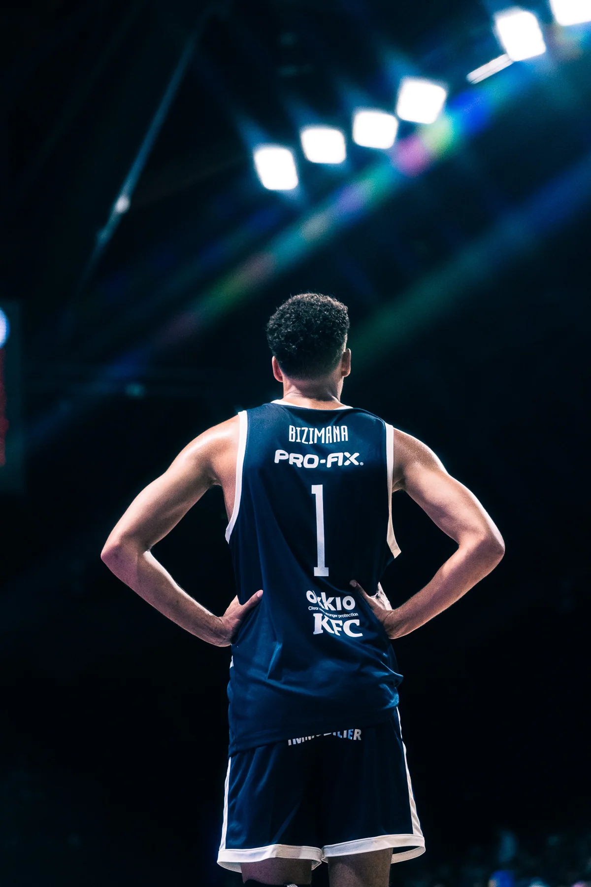 Under the lights — basketball sports photography by AIV Media