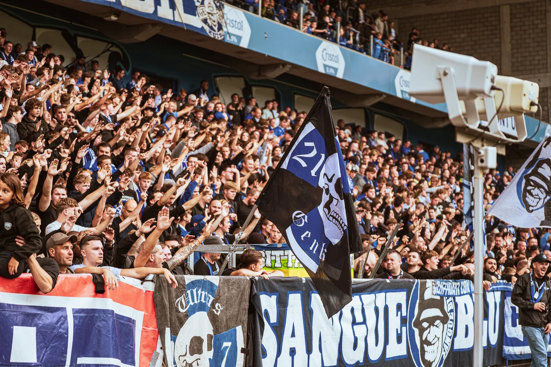 The stands — football sports photography by AIV Media
